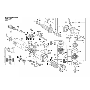 Bosch GWS 1000 (3601H21003-EU)